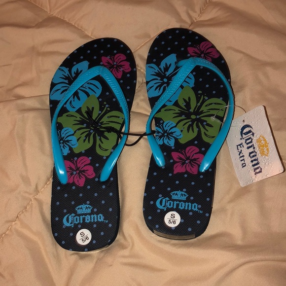 Corona Shoes - Authentic Corona hibiscus flower flip flops Corona Shoes - Authentic Corona hibiscus flower flip flops